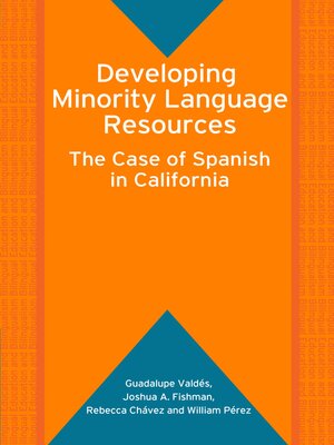 cover image of Developing Minority Language Resources